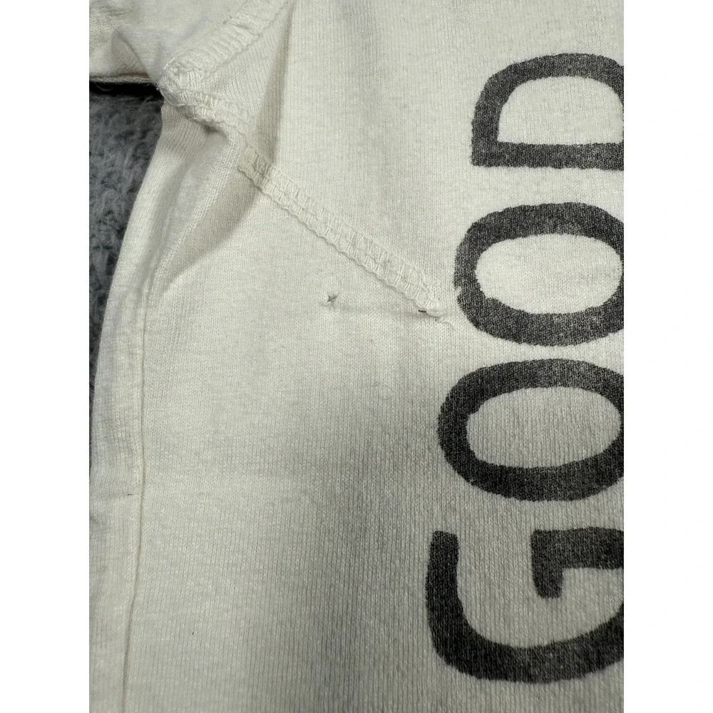 Vtg Ice‎ Cube It Was a Good Day White T-Shirt Adult XS Distressed Single Stitch